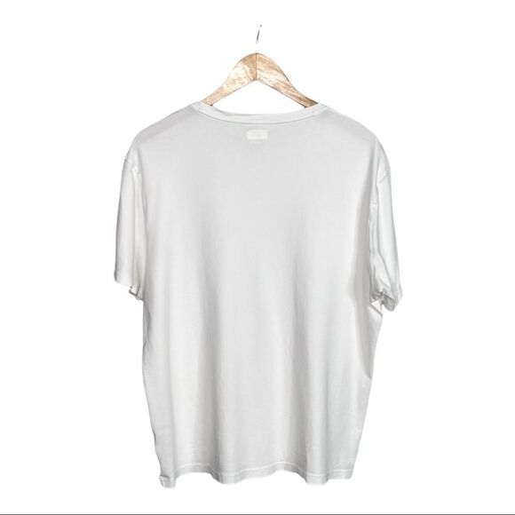 Joseph Abboud White short Sleeve Shirt Size Large - Picture 3 of 8